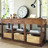 Side table with baskets  Lubéron