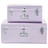 Set of 2 mauve trunks