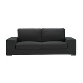 Sofa Dreisitzer, nicht ausziehbar, grau  New York