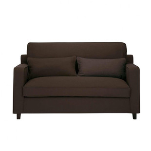 Sofa  Zweisitzer, nicht ausziehbar, schoko