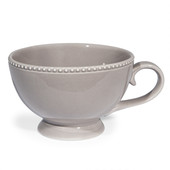 Déjeuner gris Castel <br /> - Lot de 6