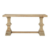 Tavolo-consolle in legno riciclato Lourmarin