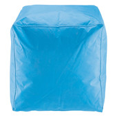Puf de exterior azul Multico