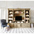 Natural wood TV bookcase  Passy