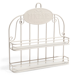 Grocer’s white shelf