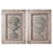 Set of 2 Tuilerie Decorative Plaques<br />