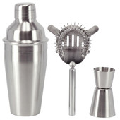 Metal cocktail set