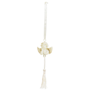 Beige Angel pendant <br /> - Set of 4