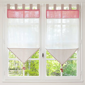 Gariguette short curtain