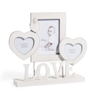 Cadre à poser blanc Love