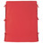 Housse tête de lit rouge à pois blancs