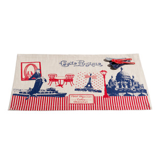 Tischset Pariser Markt  <br /> - Set aus 6