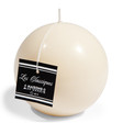 Bougie Boule Blanche <br /> - Lot de 6