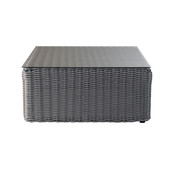 Table basse de jardin taupe Palerme