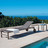Gray Sun Lounger Antalya