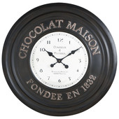 Wanduhr Chocolaterie