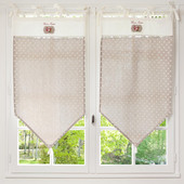 Vorhang kurz Flower Garden