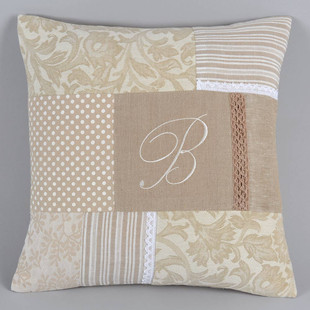 Fodera di cuscino Solenne Patchwork <br />