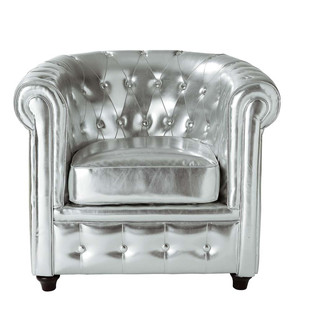 Zetel zilver  Chesterfield