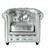 Zetel zilver  Chesterfield