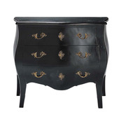 Commode noire  Epoque