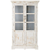 Vitrinekast witte Avignon