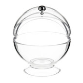 Mini sucrier Boule transparent