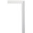 Miroir Elianne blanc 44x124