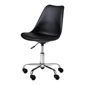 Sedia da ufficio nera Bristol