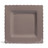 Plat bord Gastronome taupe <br /> - Lot van 6