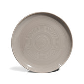 Assiette à dessert Manosque gris <br /> - Lot de 6