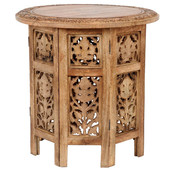 Table saranca bois naturel