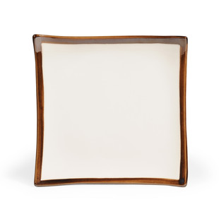 Allure ivory dessert plate <br /> - Set of 6