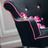Poltrona con bottoni rosa Boudoir
