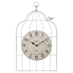 Horloge Cage oiseau