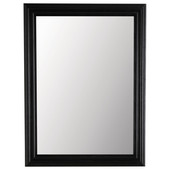 Miroir Napoli noir 90x120