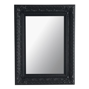 Marquise mirror, black 95x125