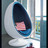 Fauteuil flag Coquille