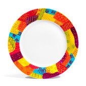 Cuba dessert plate <br /> - Set of 6