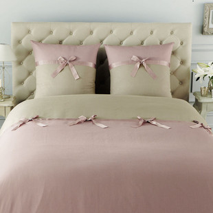 Beddengoed Lila strik 2 personen 260x240cm