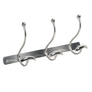 3-hook coat rack