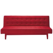 Canapé rouge 3 places
convertible Studio