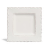 Assiette dessert Gastronome ivoire <br /> - Lot de 6
