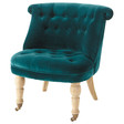 Zetel fluweel blauw Constantin