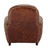 Fauteuil club marron Oxford
