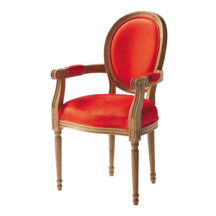 Poltrona arancio  Louis