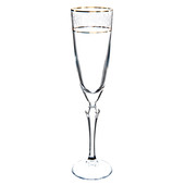 Flûte Elisabeth or <br /> - Lot de 6
