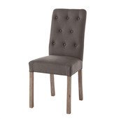 Stoel  Grijze taupe  Elizabeth