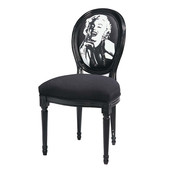 Stoel marilyn zwart  Louis