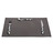 Steel charcoal grey placemat  <br /> - Set of 4